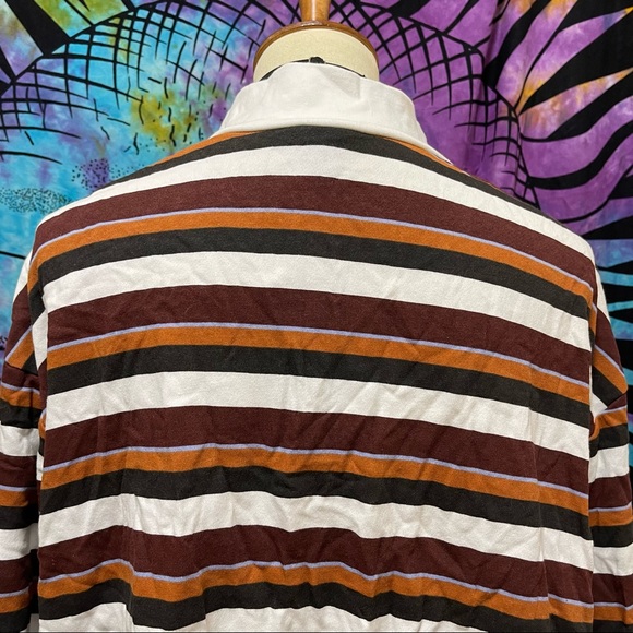 🌈 Striped amazing neck sweater top - Picture 6 of 11